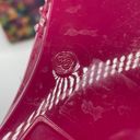 Stuart Weitzman Jealous  Jelly d'Orsay Flat - Raspberry - 38 Photo 12