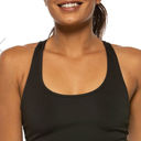 JOLYN NWOT Indy Black Longline Racerback Sports Bra Photo 0