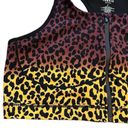 Torrid  Active Low-Impact Wireless Zip-Front Sports Bra Size 4 4X Leopard Black Photo 3