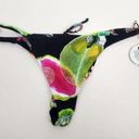 Swiminista x Christian Lacroix Fearless Bikini Bottom in Manaos Black Medium NWT Photo 0