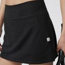 Vuori  Halo Performance Skirt High Rise Mini Pleated Back Pull On Black S NWT Photo 0