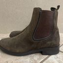 Krass&co Thursday Boot  Dark Olive Suede Womens Duchess Chelsea Ankle Boots 6.5 Photo 10