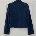 BCBGMAXAZRIA  Blue Nanette The Double Wool Blazer Photo 3