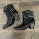 Harley Davidson  Studded Leather Heeled Boots Photo 6