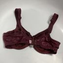 Wacoal  maroon awareness lace bra 34C Photo 3