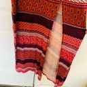 American Eagle Boho Festival Paisley Print Sundress High Neck Maxi Dress; Size M Photo 5