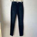 L'AGENCE Marguerite High Rise Skinny Dark Wash Jeans in Everett 24" Photo 6