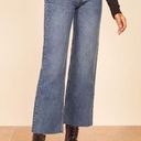 Reformation  Fawcett Wide Leg Raw Hem Jean Sydney 29 Photo 1