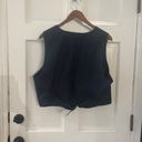 Banana Republic Blue Linen Vest Photo 6