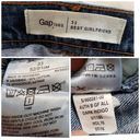 Gap  1969 Blue Best Girlfriend Embellished Jean Size 33 See Description Photo 5