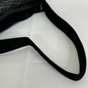 Salvatore Ferragamo  Black Woven Patent Shoulder Bag Photo 13