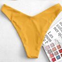 Zaful 🌸(3/$20) mustard high rise bikini bottom Photo 1