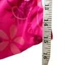 Vintage Y2k Swim Shorts Floral Tropical Flower Pattern Cover Up medium Pink Photo 5