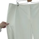 Lafayette 148  New York Manhattan Cropped Pants White Plus Size 24W Photo 3