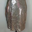 Halston Heritage HALSTON GUILIANA SILVER SEQUIN CUTOUT DRESS Photo 4