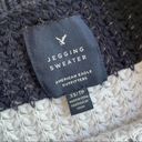 American Eagle Ae  Jegging Sweater Navy Stripe Xs Photo 1