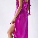 Amanda Uprichard Pink Sonnet Silk Gown Photo 3