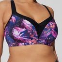 Torrid Active Sports Bra 48C. Tropical Galaxy Convertible Straps. Underwire Photo 0