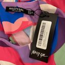 Nasty Gal  Bold Floral Mini Shift Tea Dress Photo 7