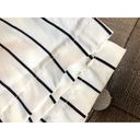 HYFVE Front-Tie White/Black Striped Paper Bag Pants Photo 9