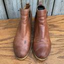 American Eagle  brown leather basel ankle boots 6.5 Photo 1