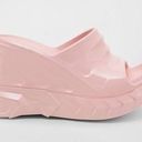 Givenchy  Marshmallow Wedge Sandals in Light Pink 40 10 New with box Womens Slide Photo 0