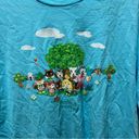 Nintendo Animal Crossing Graphic T Shirt Blue Size XL Photo 3