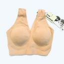 True & Co. Bra True Everybody V Neck Small Nude Beige Padded Wireless Bras Photo 2