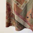 Coldwater Creek  Skirt Large Twill Woven Southwest‎ Western Geo Print Yellowstone Photo 3