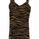 All in Favor  Ruffle Straps Tiger Print Mini Dress Photo 0