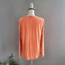 Danskin  Orange Long Sleeve Athleisure Athletic Top XL Photo 1