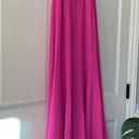 Jay Godfrey  Turner Dress in Flamingo Hot Pink Gown Revolve 2 Bright Strappy Slit Photo 5