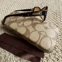 Coach Chelsea Sunglasses in Tortoise Brown with Case Photo 5