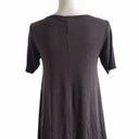 LuLaRoe  Perfect T Women’s Short Sleeve Top Peplum Style Charcoal Gray Size XXS Photo 1