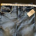 Good American NWT  Good Legs Straight Jeans Blue Indigo478 Color High Rise Size 6 Photo 8