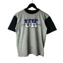 Savvy 90s Vintage University of Kentucky T Shirt Single Stitch Medium M Gray Cotton Photo 0