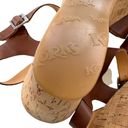 Kork-Ease Kirk’s by  Leather Brie Platform Sandals Brown Size 8 NWT Photo 4