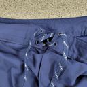 Lands'End  Womens Board Swim Shorts 20 Blue Drawstring Stretch Pool Beach Summer Photo 5