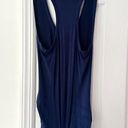 Young Fabulous and Broke  Hamptons Blue Ombre Midi Knot Waist Tank Bodycon Dress M Photo 7