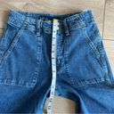 Gap  High Rise Wide Leg Crop Jeans Size 25R Short Photo 6