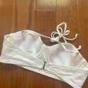 Abercrombie & Fitch Y2K  white embroidered cottage core balconette bikini top Photo 1