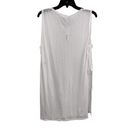 LA Made  White Sleeveless Tee Side Slit Small New Photo 25