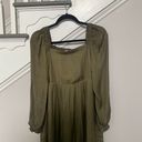 The Loft NWT Petite Square Neck Babydoll Dress Photo 3