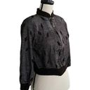 St. John Collection  by Marie Gray Leaf print Zip Front Jacket. Size 4 Photo 2