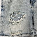 Willow + Root  Size M The Dad Short Light Acid Washed Distressed High Rise Baggy Photo 2