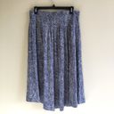 Hilary Radley  Midi Length Polka Dot Skirt Stretchy‎ waistband Photo 5