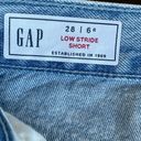 Gap NWT  Low Stride Cut-Off Jean Shorts / Size 28 Photo 3