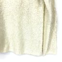 Lou & grey  Sweater Women's Size S Crewneck Pullover Fuzzy Long Sleeve Cream Photo 3