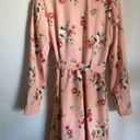 Modcloth  Profound Pizazz Cornation Grandmacore  Cottagecore Trench Coat Size M Photo 11