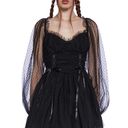 Dolls Kill SUGAR THRILLZ Heavenly Affair Tulle Baby Doll Dress Size XL Photo 0